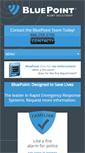 Mobile Screenshot of bluepointalert.com